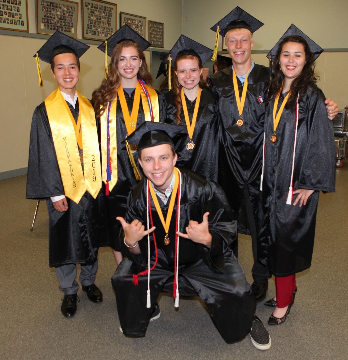 BHS Class of 2019 - in cafeteria